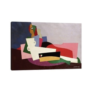 iCanvas "Nude Reclining (Nu Allonge), 1923" by Georges Valmier Canvas